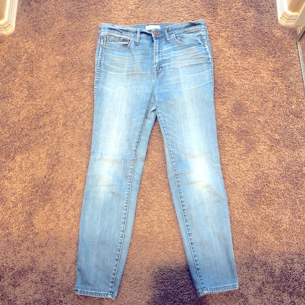 Madewell 10 inch High Riser Skinny Skinny, size 31